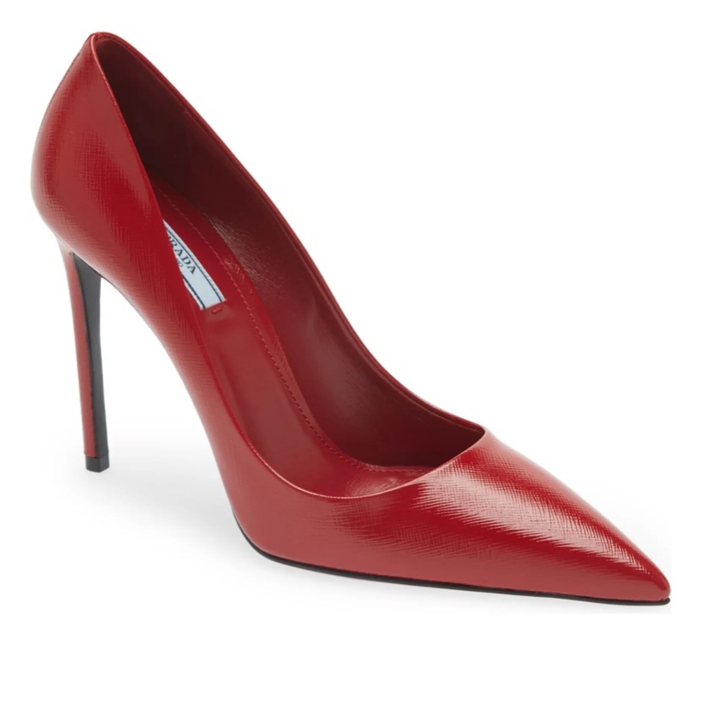 Prada Saffiano Leather Pumps